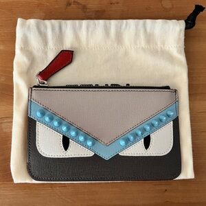 Fendi Monster card wallet